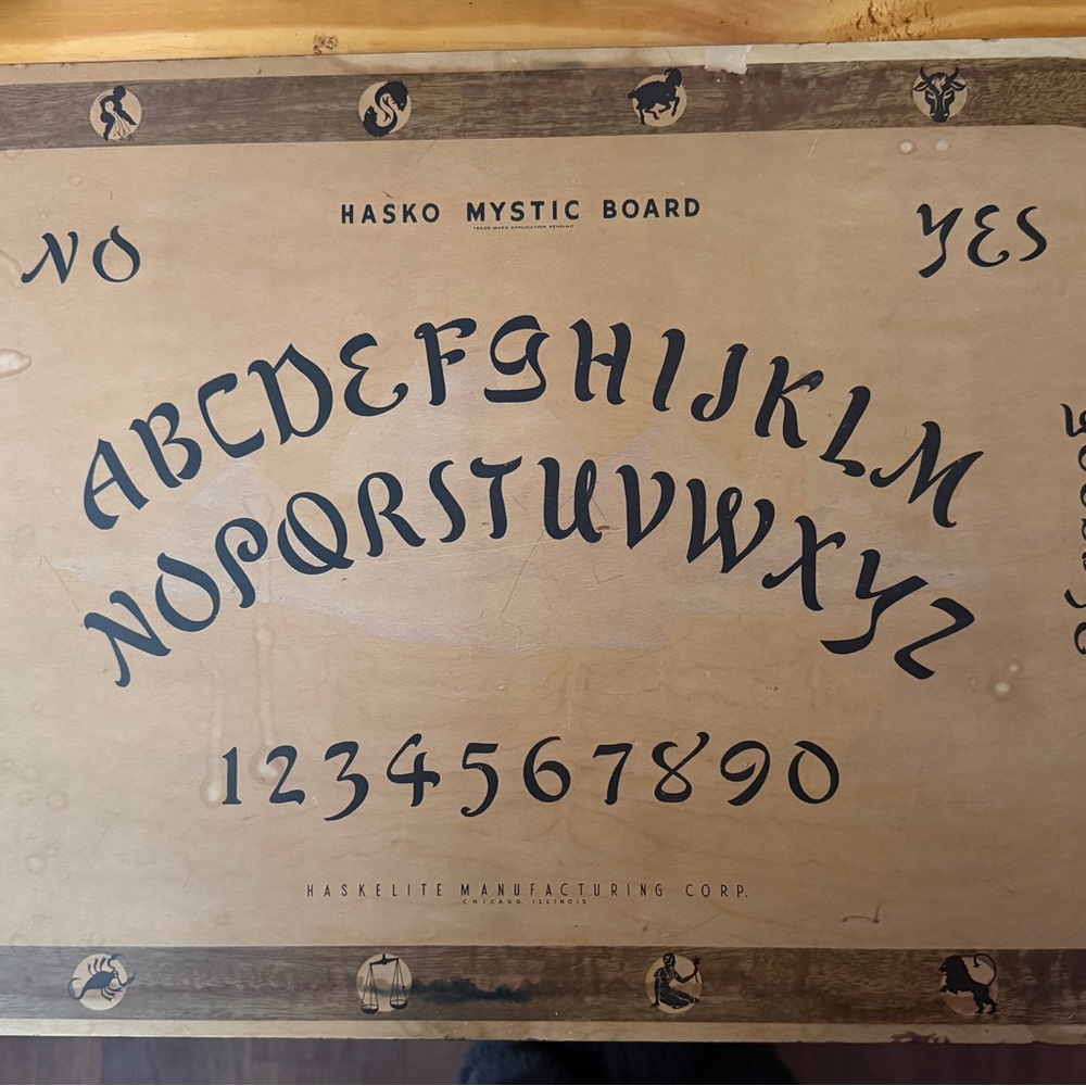 1940 Hasko Mystic Board - Antique Ouija Board